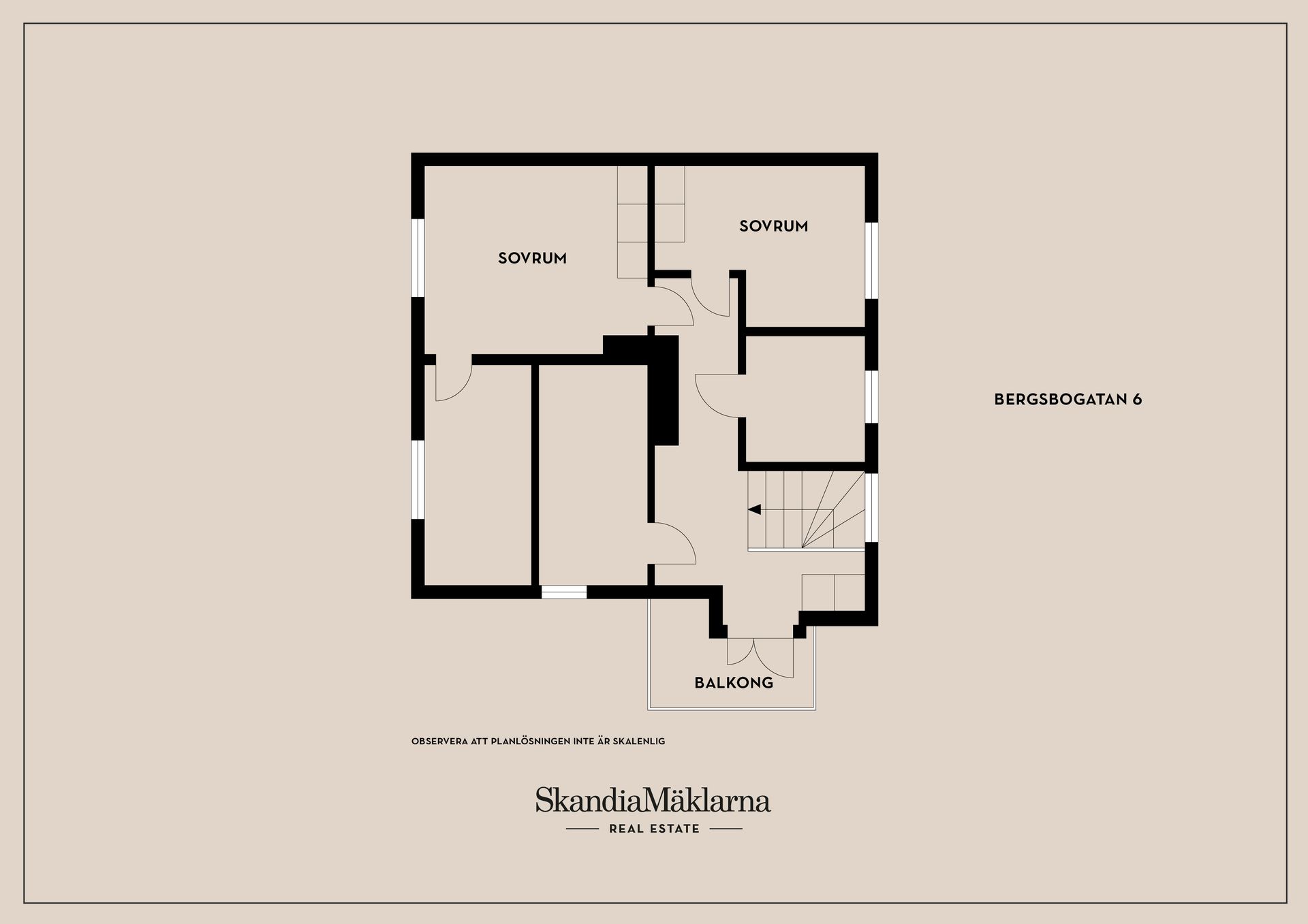 Villa, Bergsbogatan 6, Bergsbo, Borås