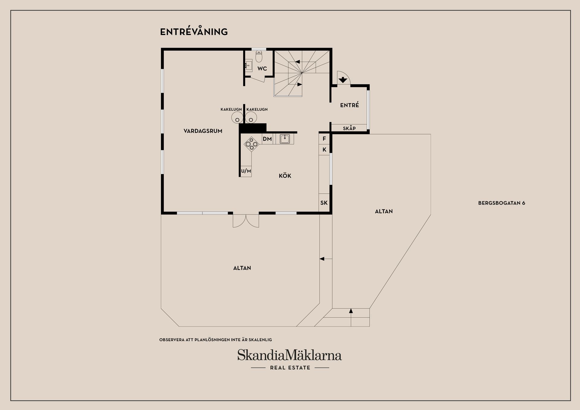 Villa, Bergsbogatan 6, Bergsbo, Borås