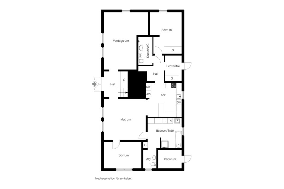 Villa, Gästgivaregatan 1, Östra Ljungby, Klippan
