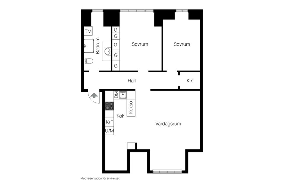 Bostadsrätt, Södra Tvärgatan 6, Södercity, Helsingborg