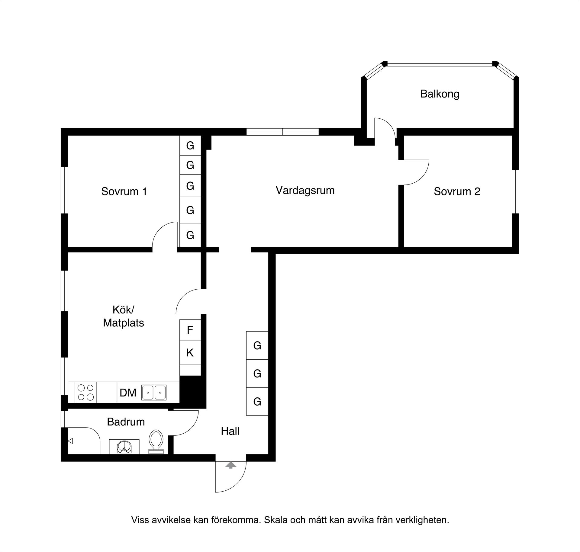 Bostadsrätt, Kollegiegatan 7A, Nydala, Malmö