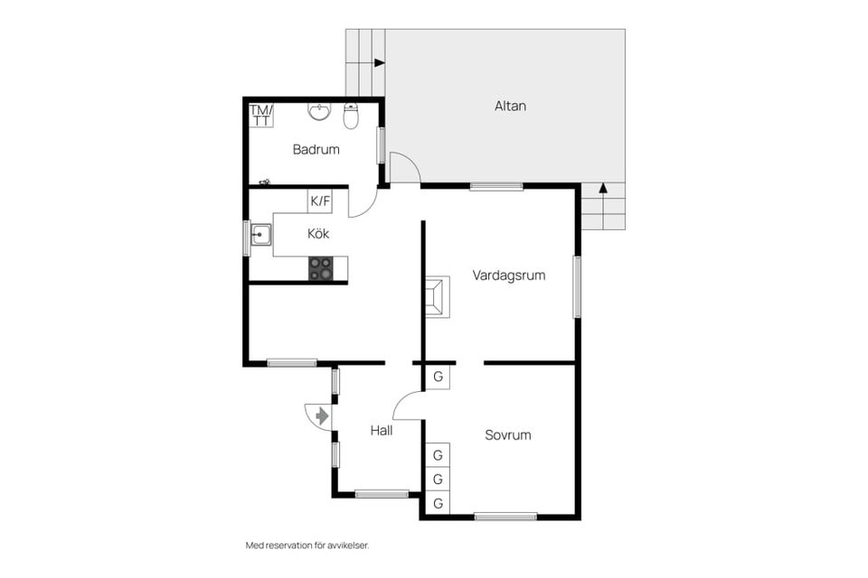 Villa, Storgatan 49A, Bergkvara, Torsås