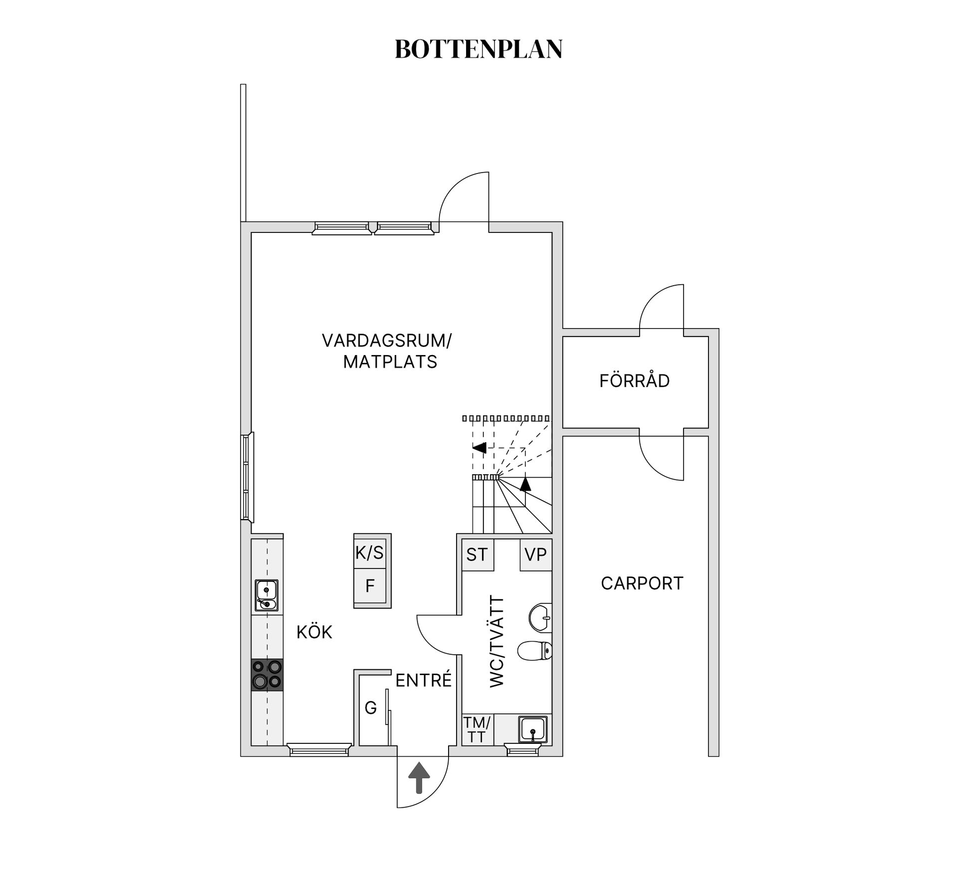 Villa, Stora Rönnens gränd 15, Gribbylund, Täby