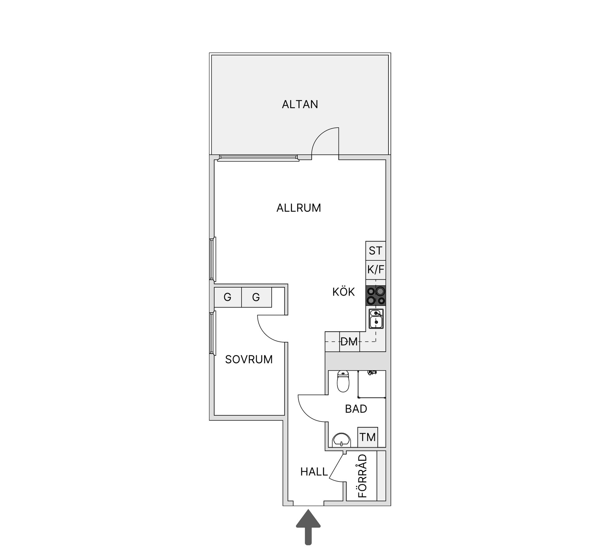Bostadsrätt, Ulvsättragränd 7, Kallhäll, Järfälla