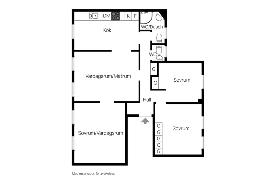 Bostadsrätt, Stenvinkelsgatan 9a, Centrum, Halmstad