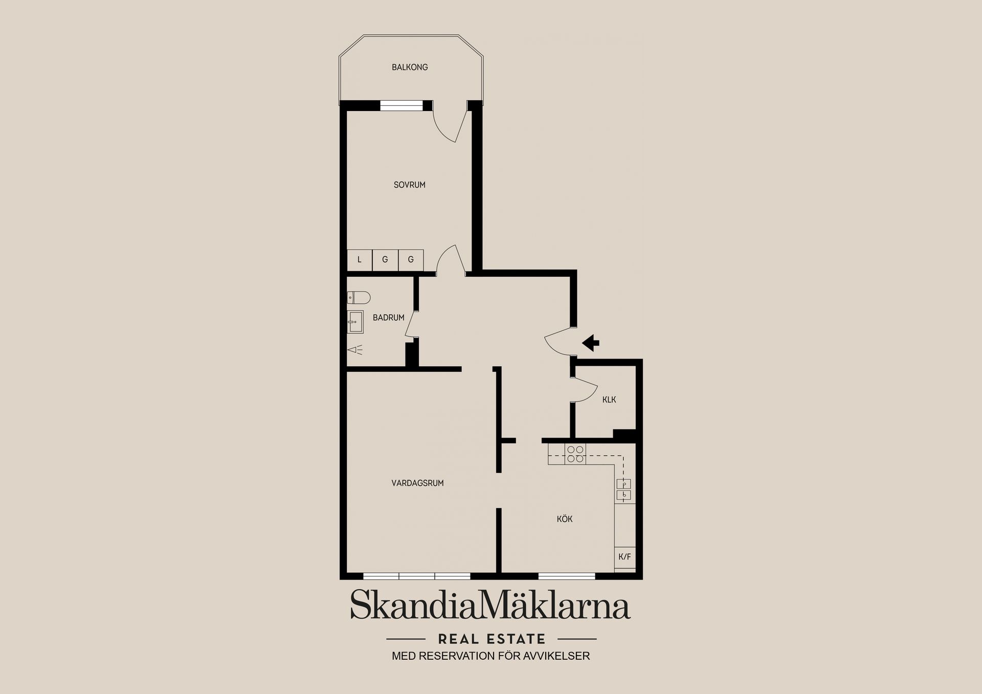 Bostadsrätt, Gamla Uppsalagatan 11A, Svartbäcken, Uppsala