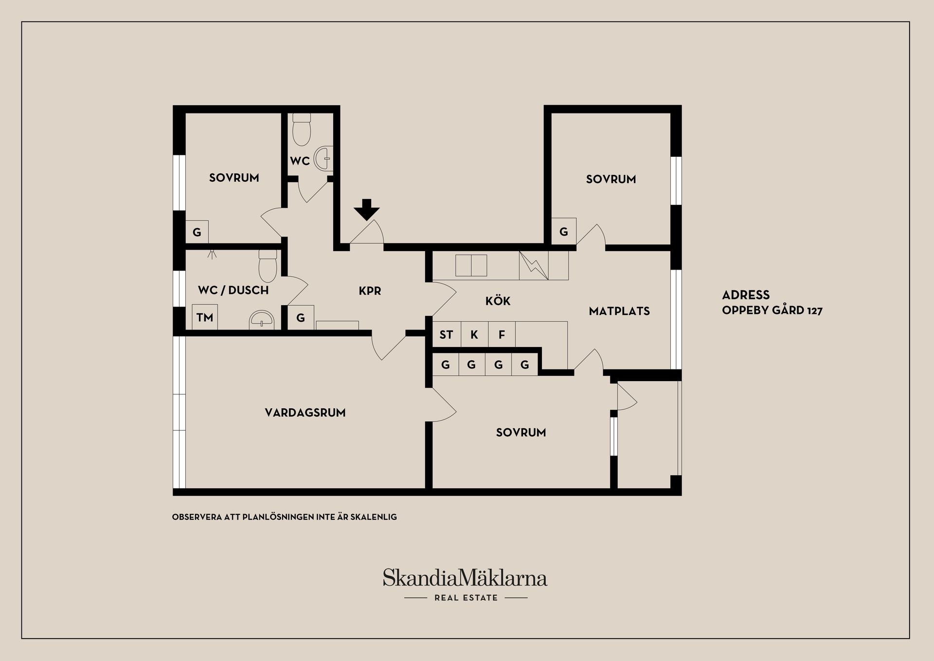 Bostadsrätt, Oppeby gård 103, Oppeby Gård, Nyköping