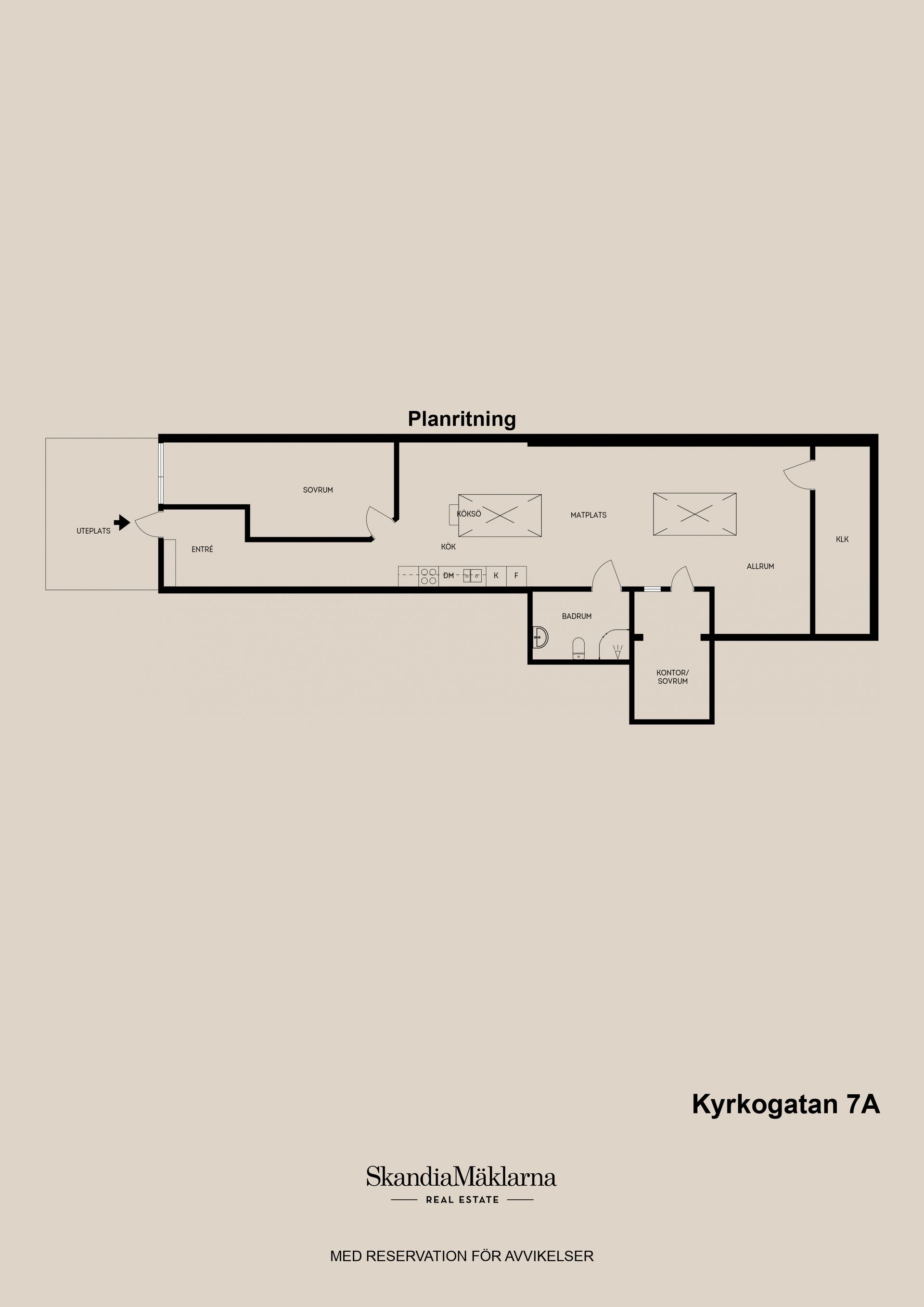 Bostadsrätt, Kyrkogatan 7A, Centralt, Gävle