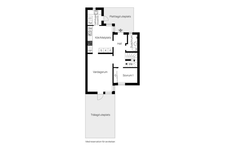 Radhus, Storkullsgränd 29, Slite - Nordöstra Gotland, Gotland