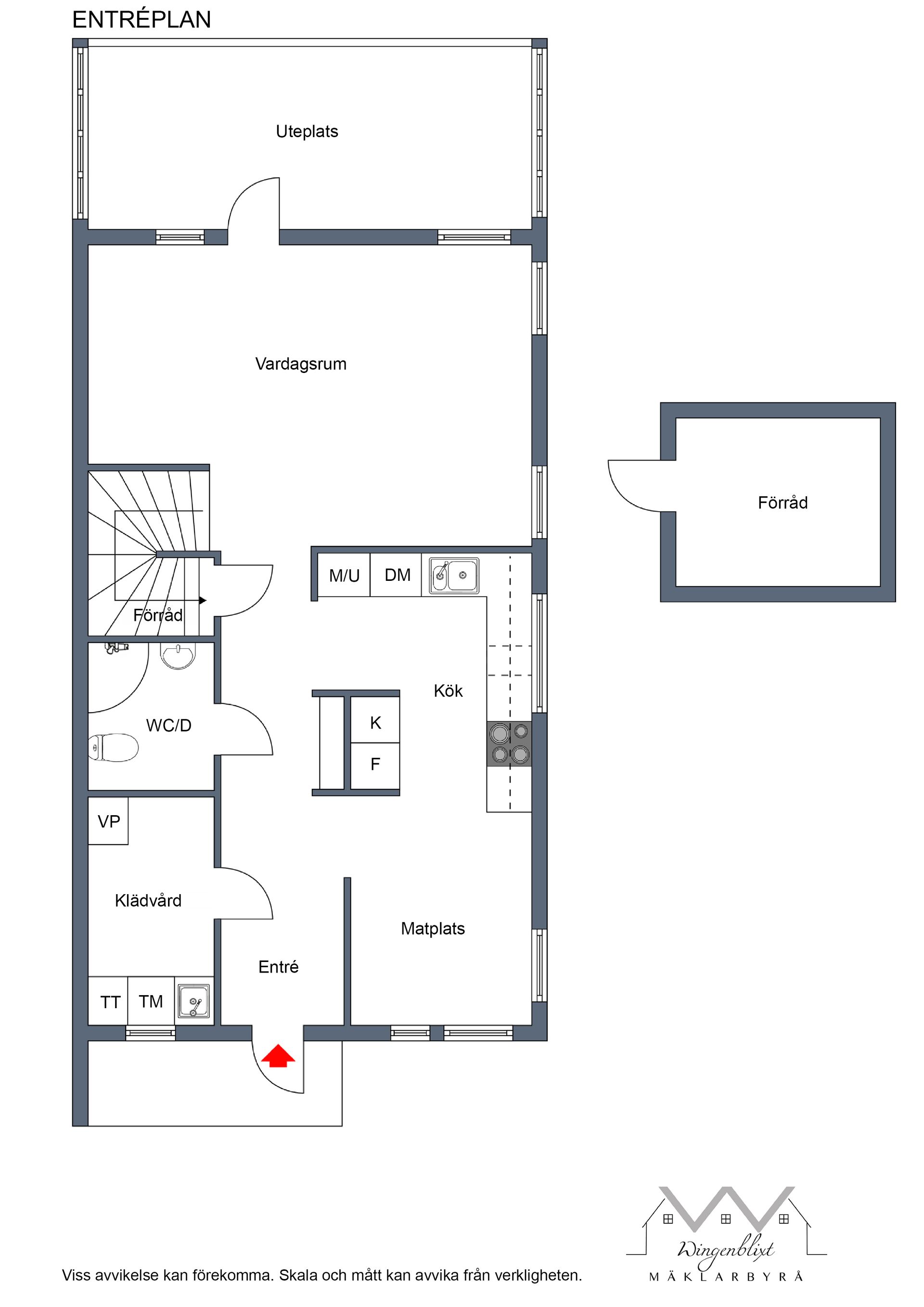 Radhus, Sandviksvägen 11 B, Norrboda, Upplands-Bro