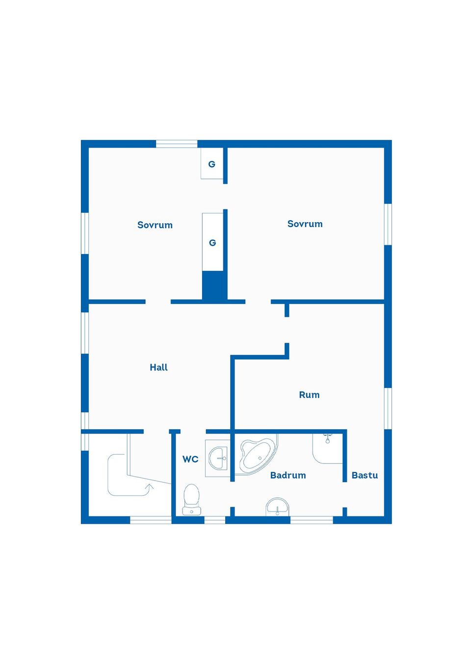 Villa, Lövåsgatan 34, Handskeryd, Nässjö