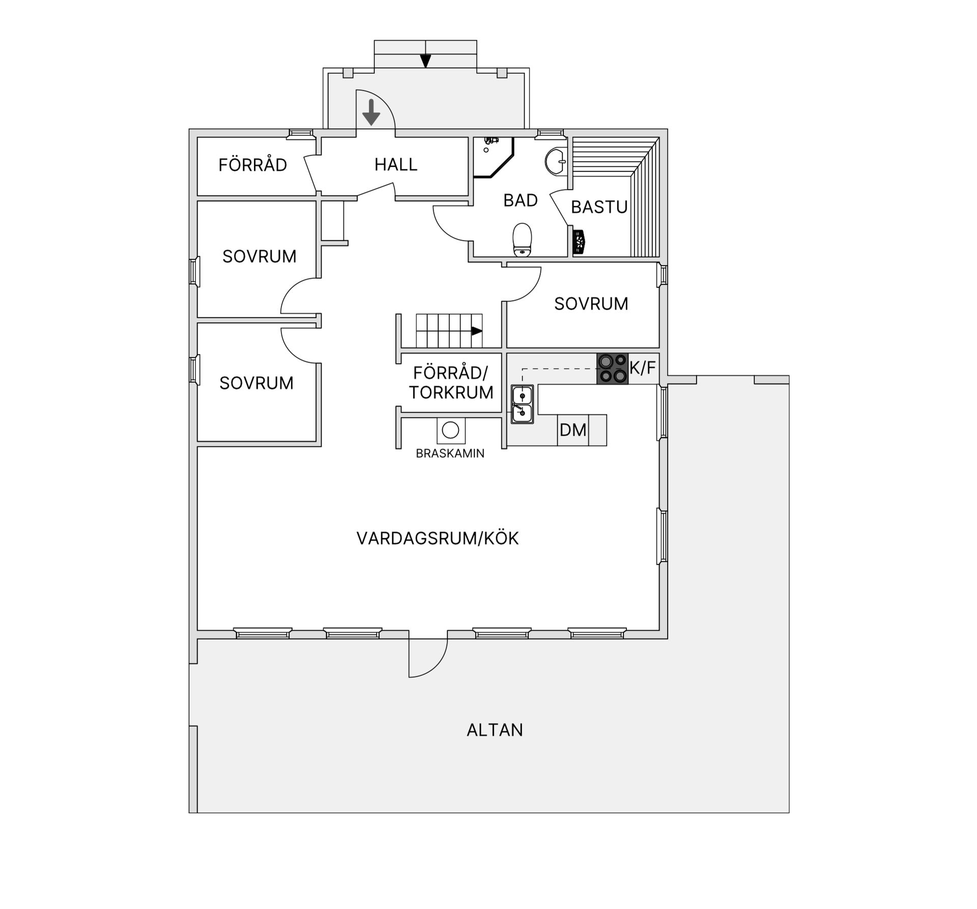 Fritidshus, Umasjö 342, Överuman, Storuman