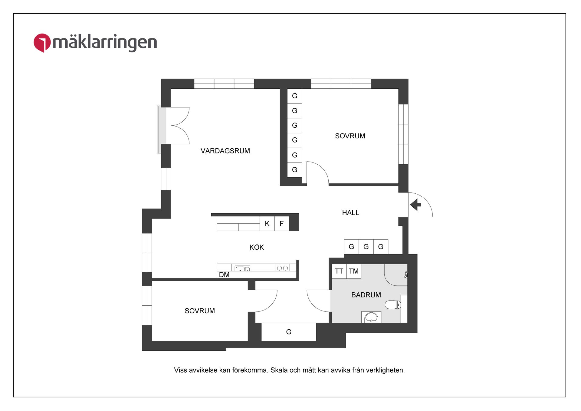 Bostadsrätt, Torkelsgatan 19H, Fålhagen, Uppsala