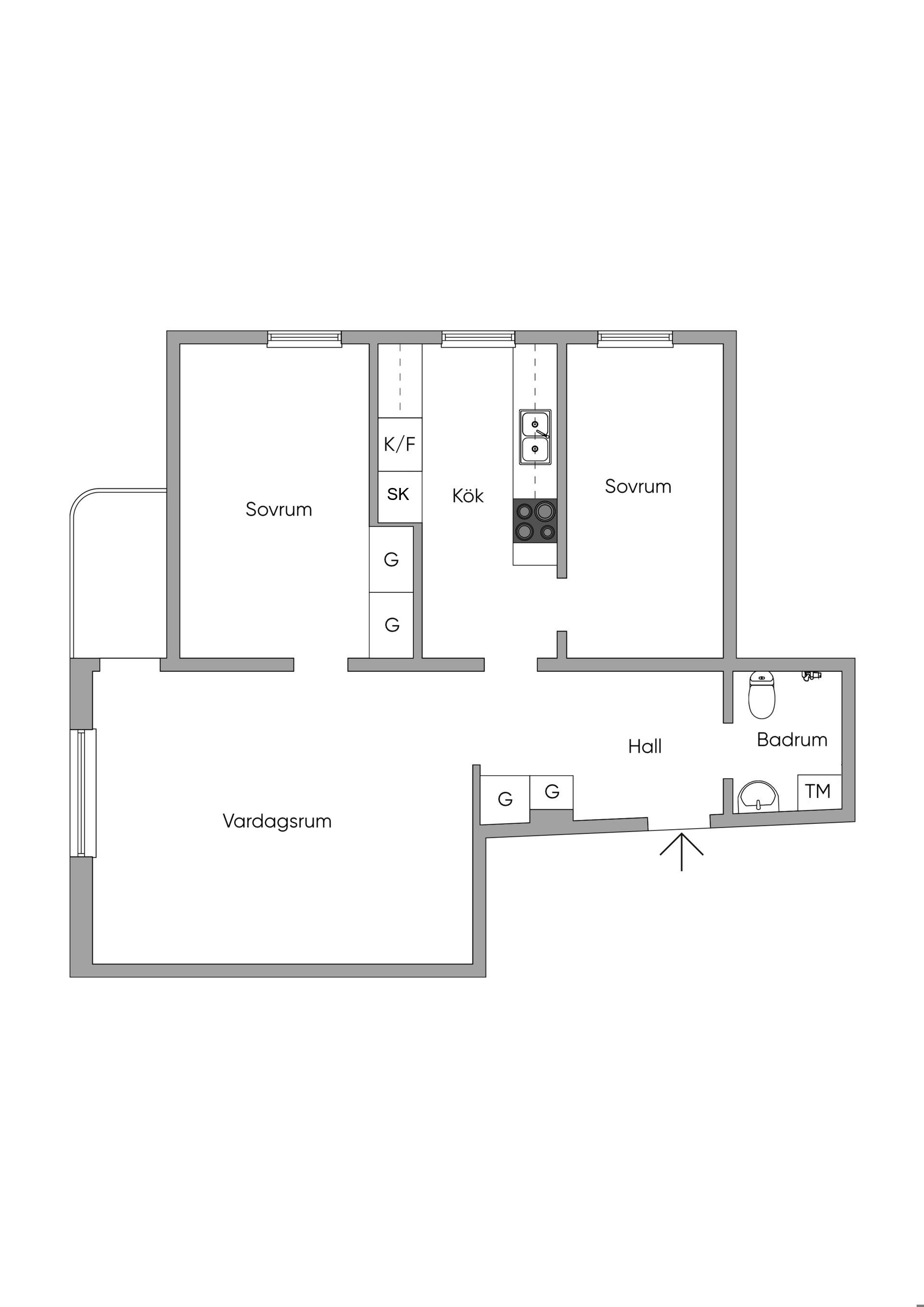 Bostadsrätt, Långhalsvägen 21, Årsta, Stockholm