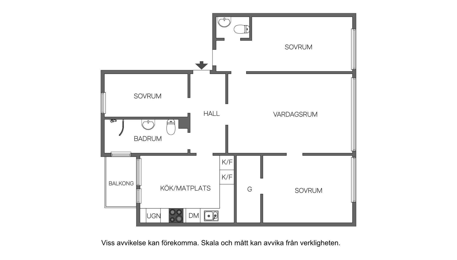 Bostadsrätt, Steken 2D, Göteborg