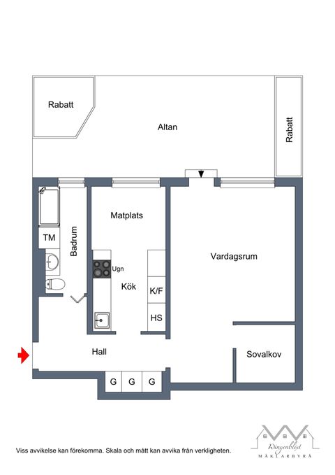 Bostadsrätt, Hallonvägen 20, bv, Tibble, Upplands-Bro