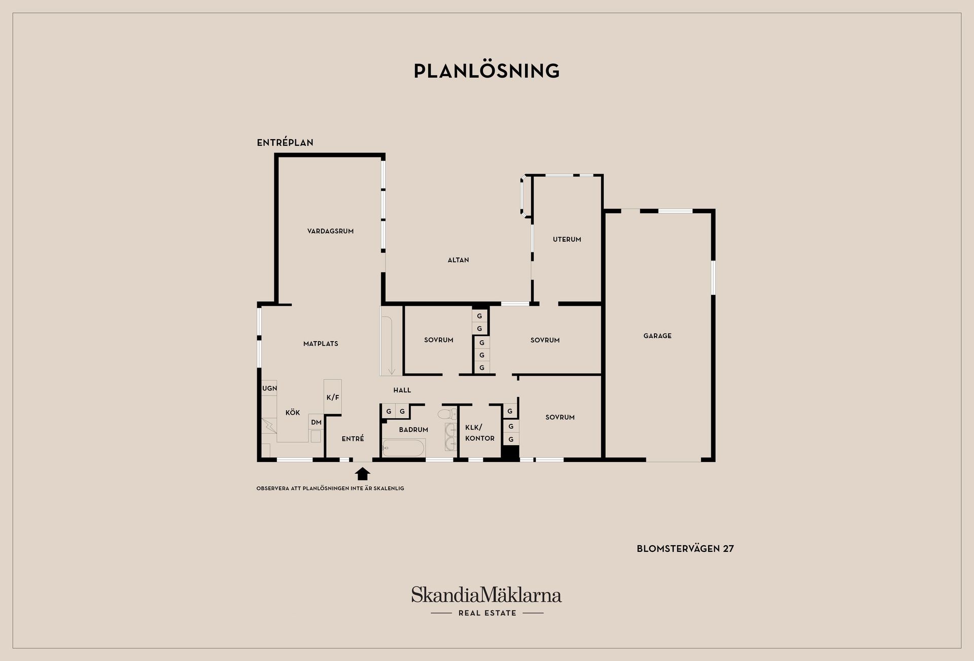 Villa, Blomstervägen 27, Kungsör