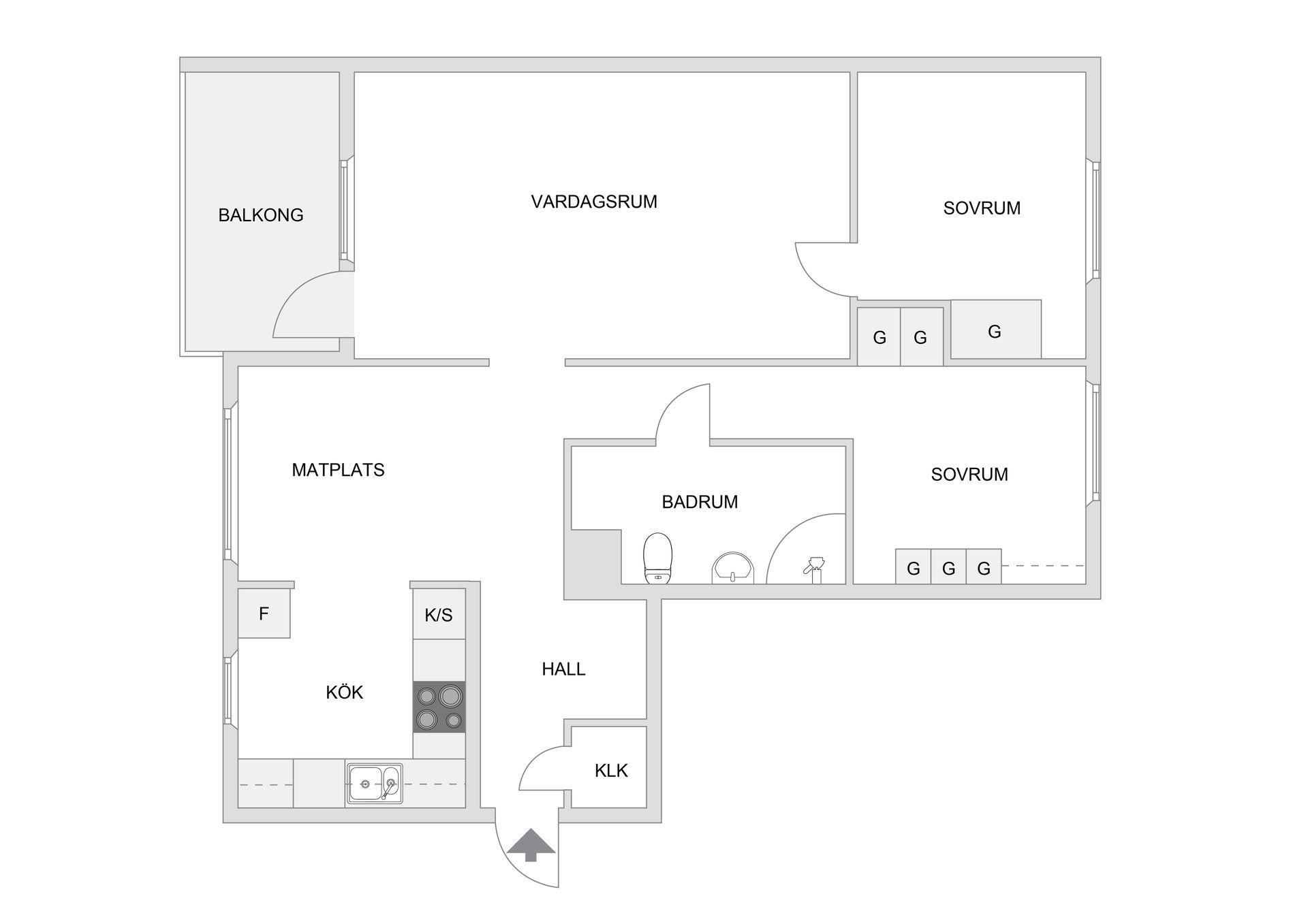 Bostadsrätt, Aspnäsvägen 18, Jakobsberg, Järfälla