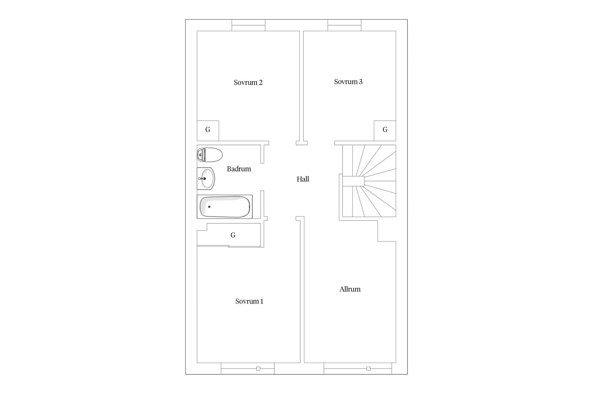 Bostadsrätt, Radhus, Snäckgatan 25, Nybrostrand, Ystad