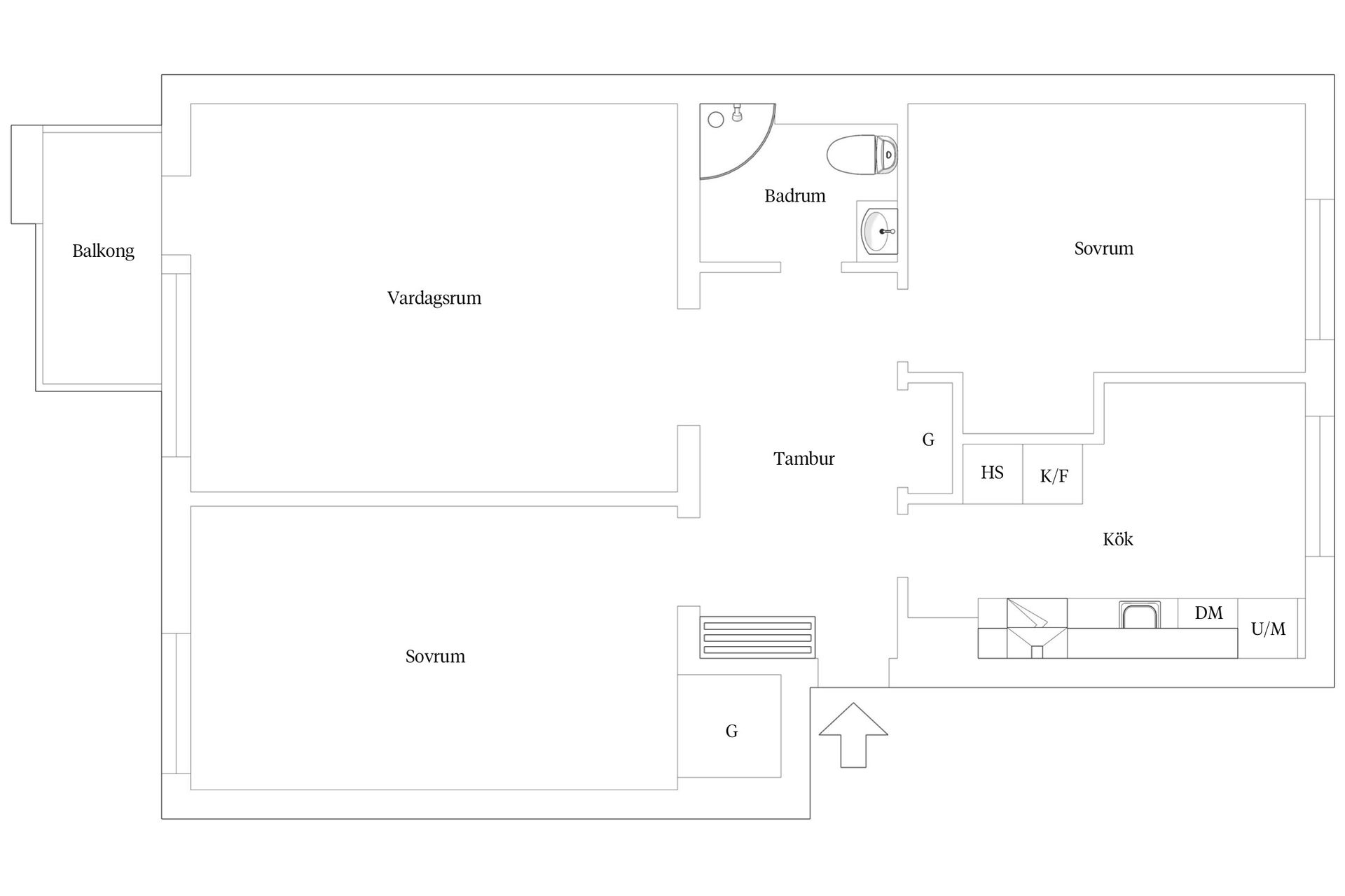 Bostadsrätt, Sköldgatan 2B, Håkanstorp, Malmö