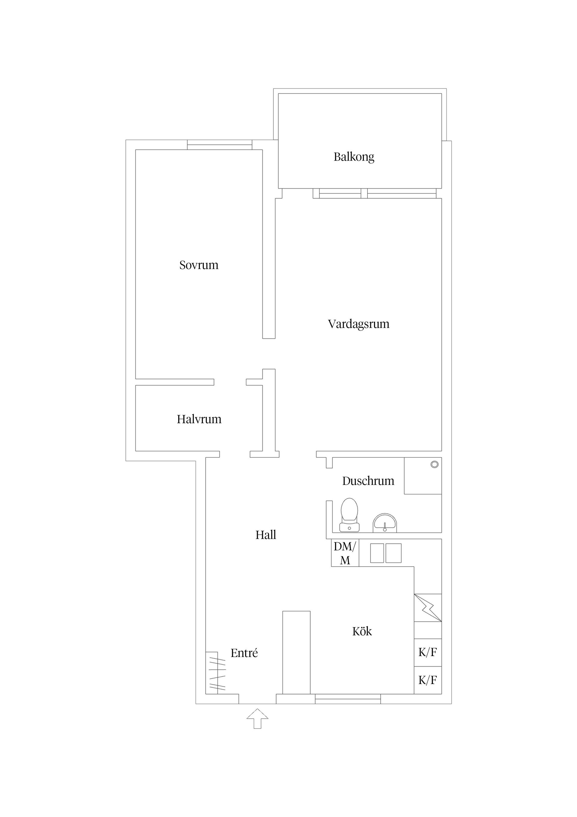 Bostadsrätt, Sparrisgatan 7B, Årsta, Uppsala