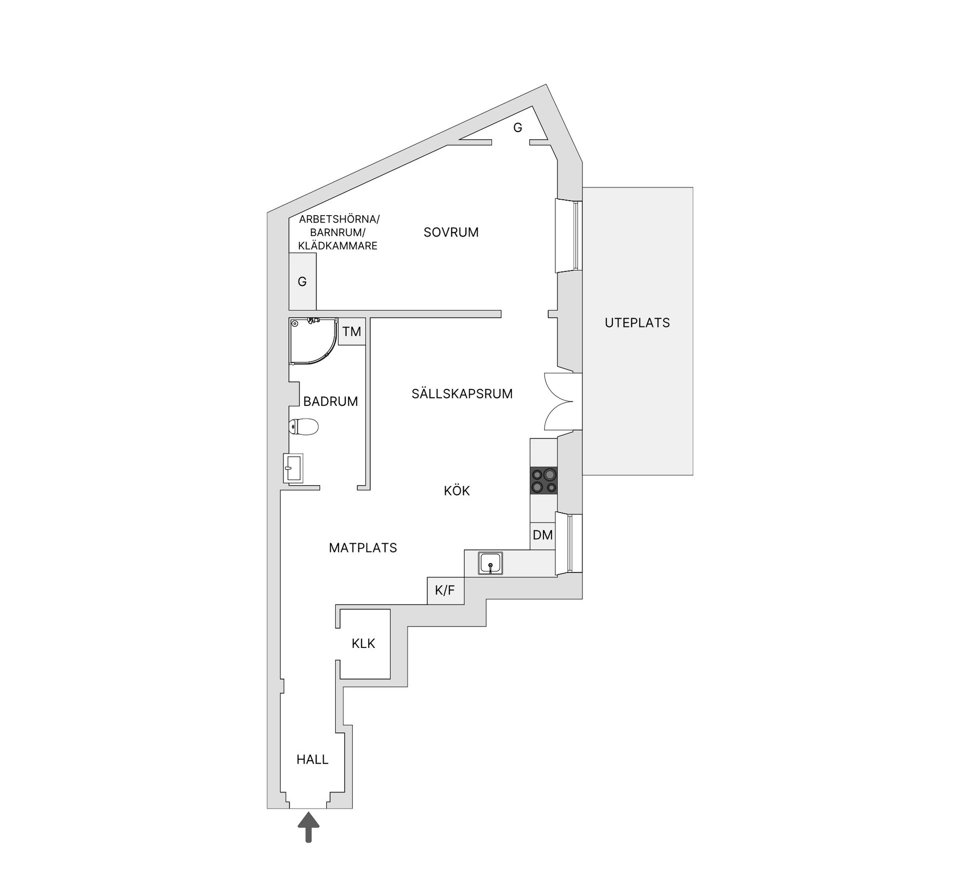 Bostadsrätt, Roslagsgatan 58B, Vasastan Sibirien, Stockholm