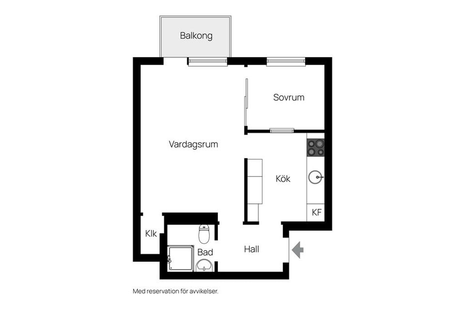 Bostadsrätt, Badstrandsvägen 33, Stockholm