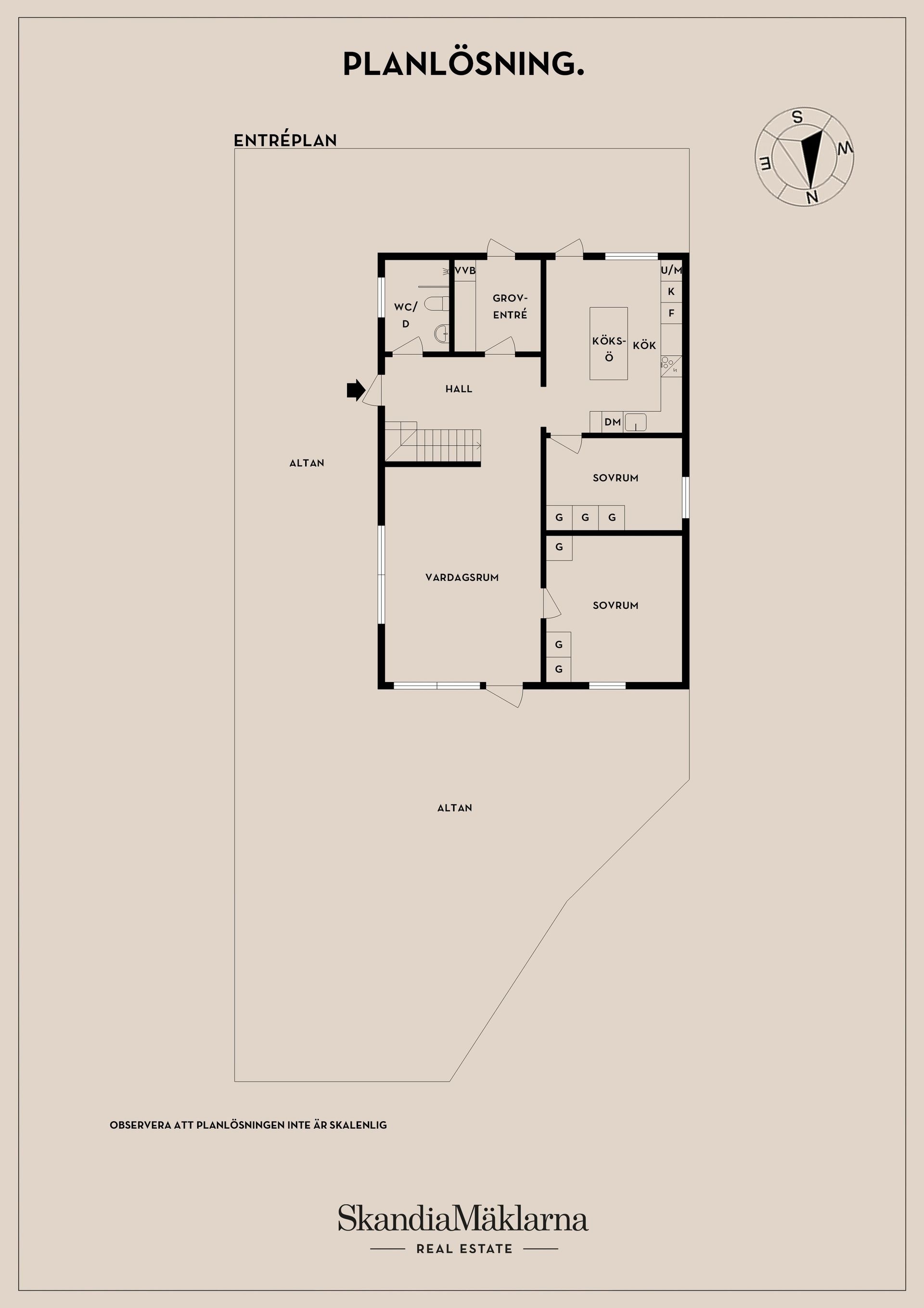 Villa, Alpbacken 15, Stortorp, Huddinge