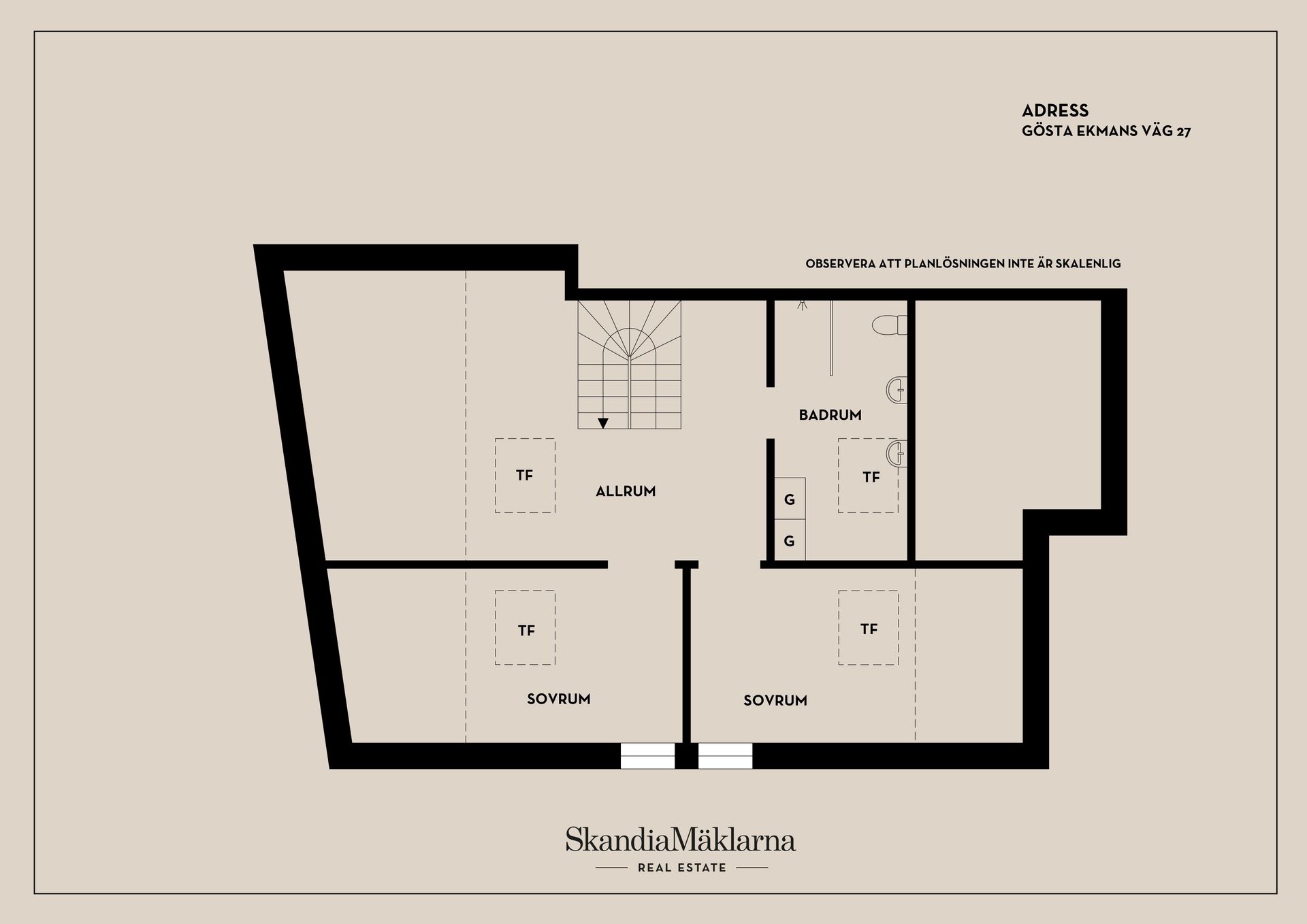 Villa, Gösta Ekmans väg 27, Eriksvik, Nacka