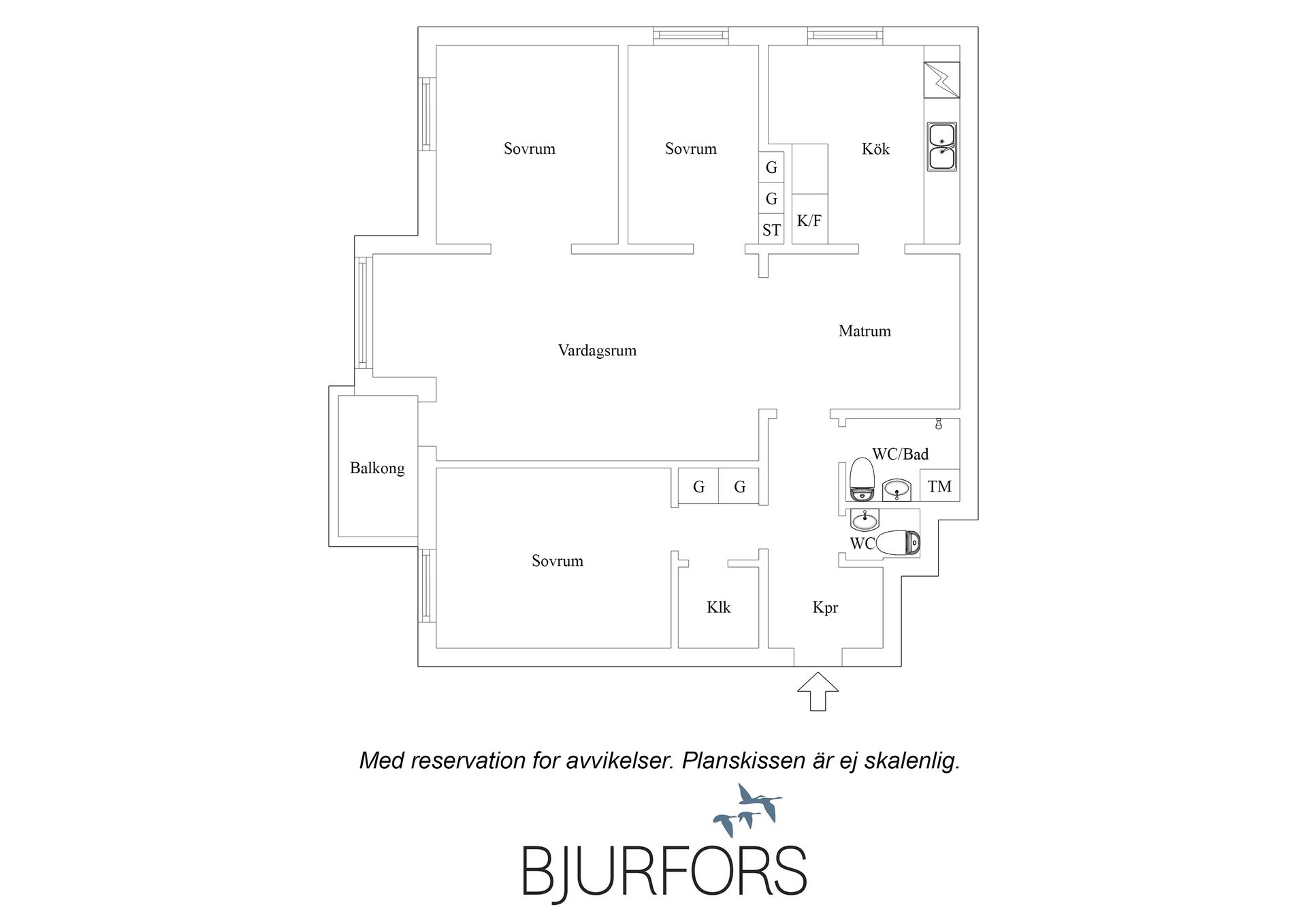 Bostadsrätt, Nybodagatan 3, Skytteholm, Solna