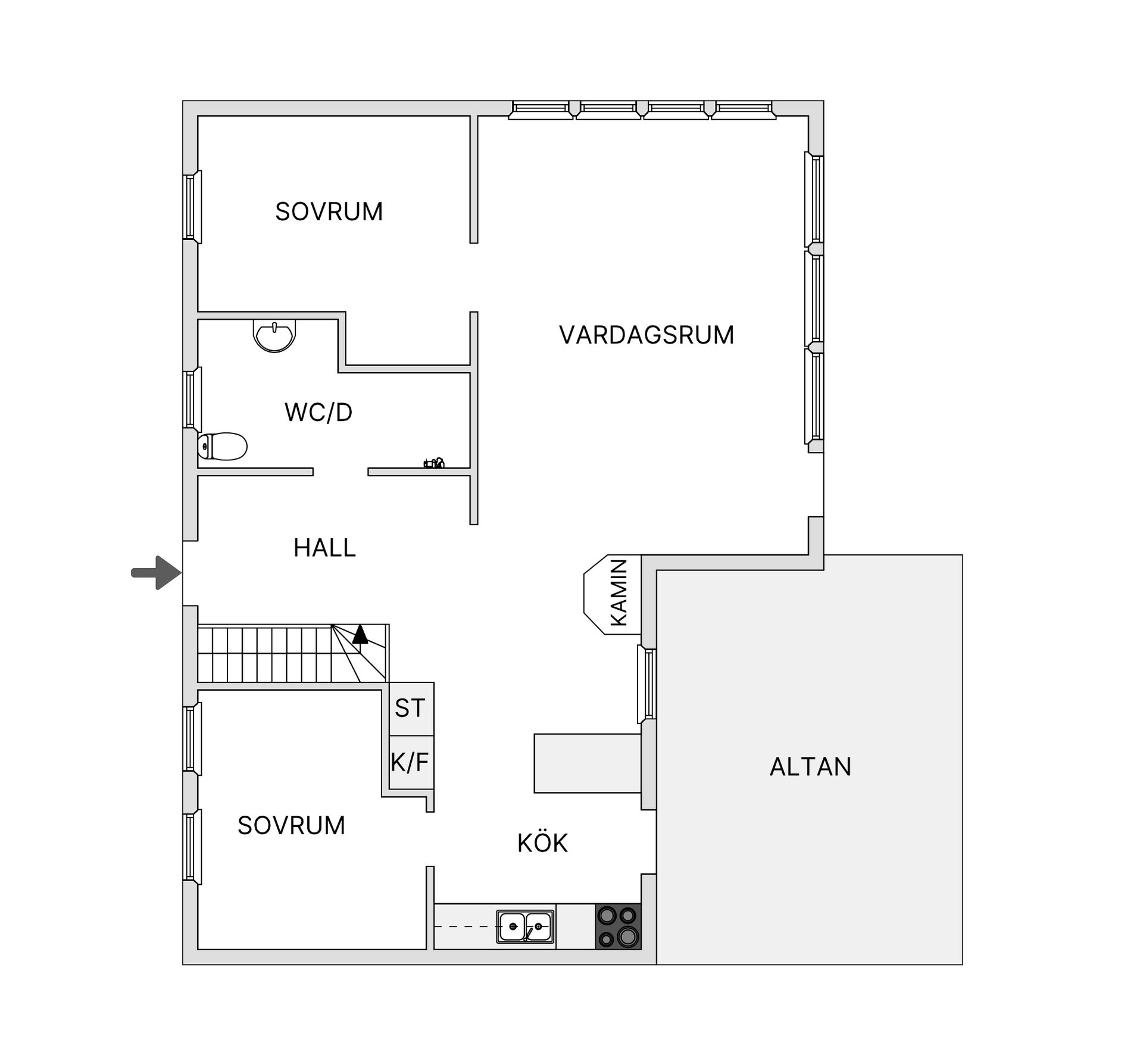 Villa, Förpiksvägen 6, Onsala, Kungsbacka