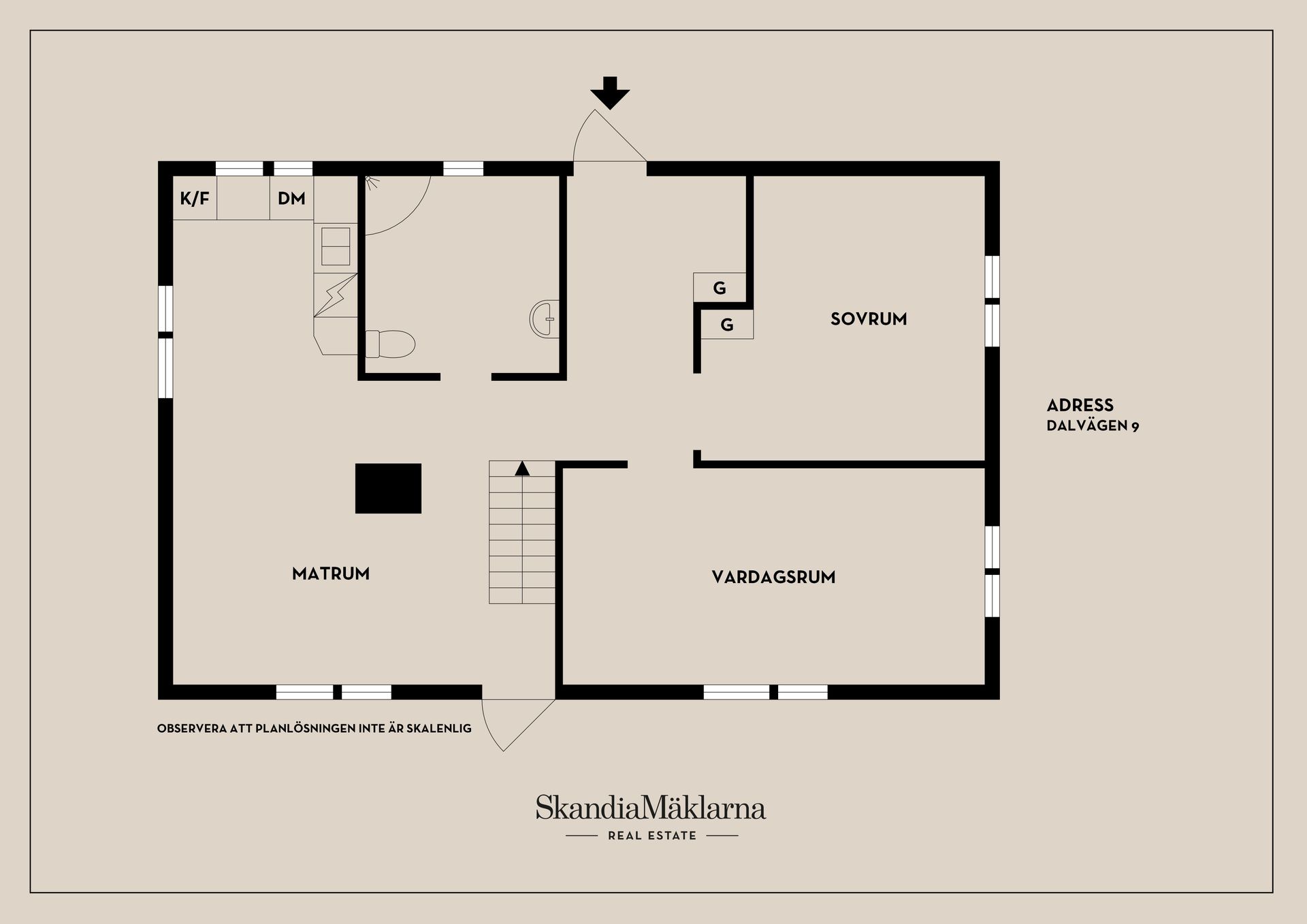 Villa, Dalvägen 9, Nävekvarn, Nyköping