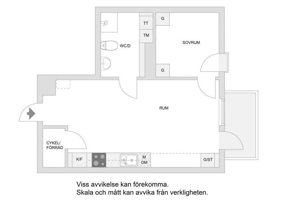 Bostadsrätt, Hägerneholmsvägen 6 A, Hägerneholm, Täby