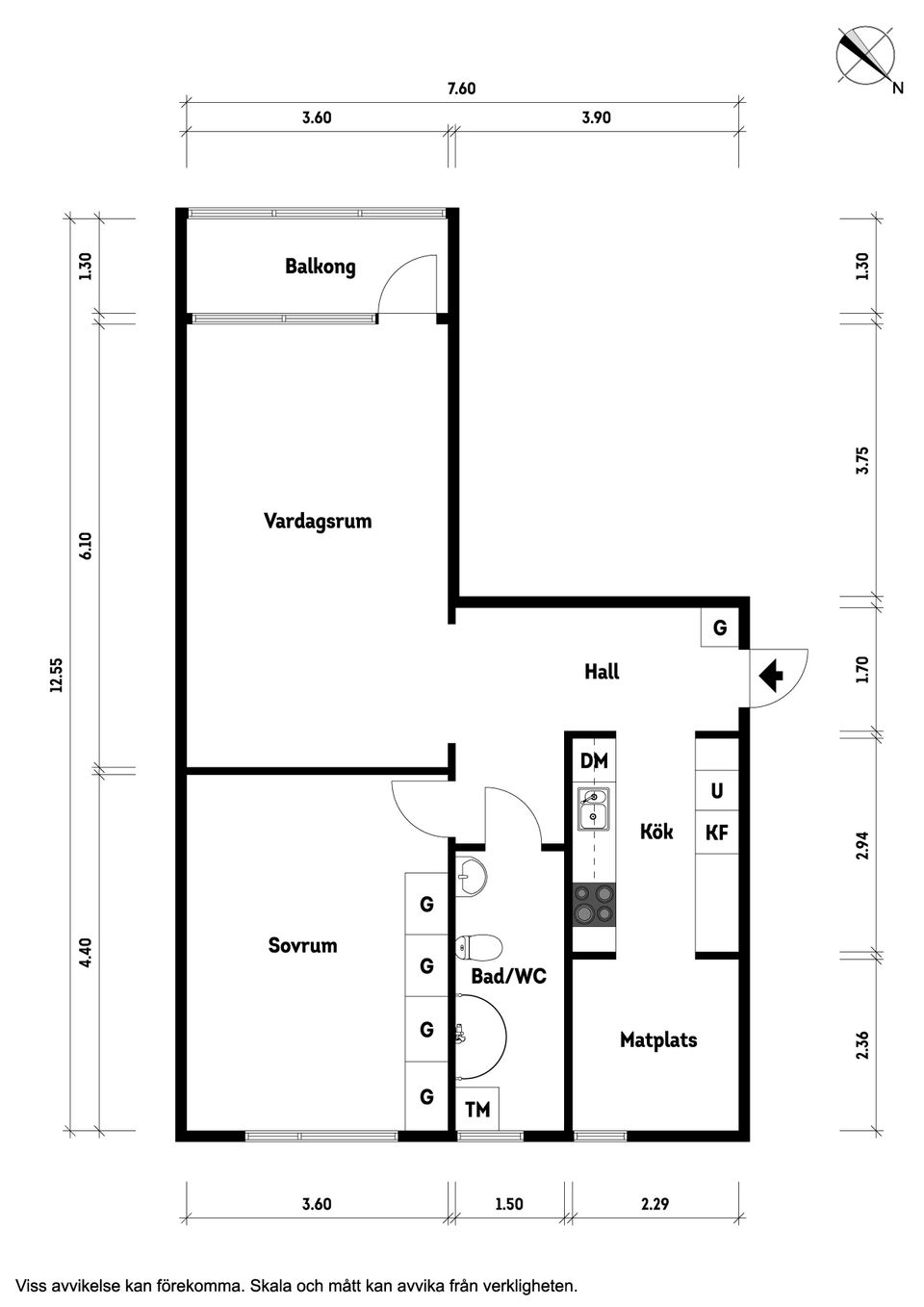 Bostadsrätt, Rosengatan 6, Hålabäck, Kungsbacka