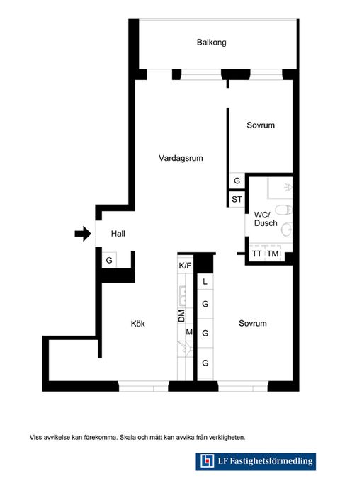 Bostadsrätt, Kolsyregatan 9, Limhamns Sjöstad, Malmö