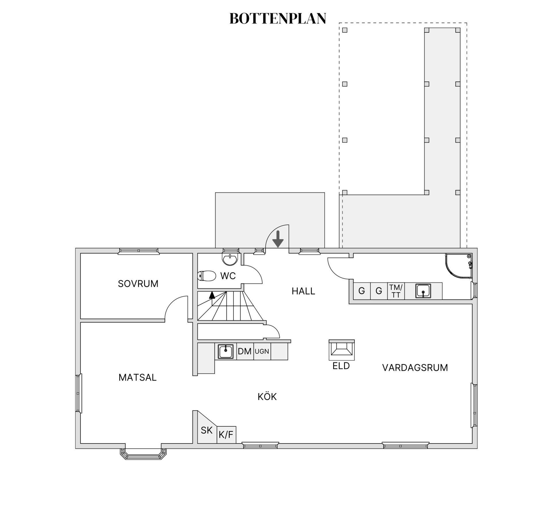 Villa, Vindelgatan 9, Ursviken, Skellefteå