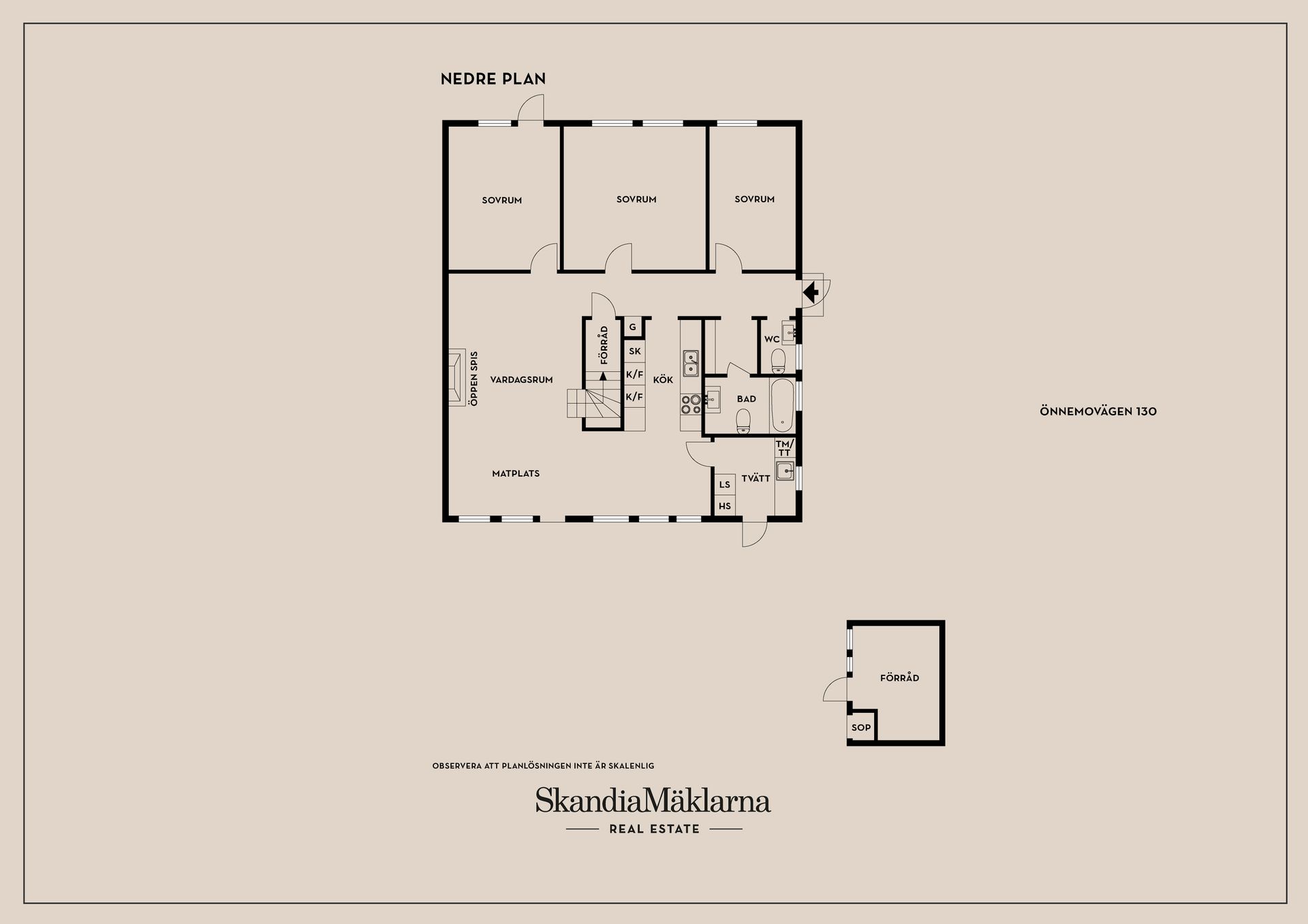 Radhus, Önnemovägen 130, Tullinge - Parkhem, Botkyrka