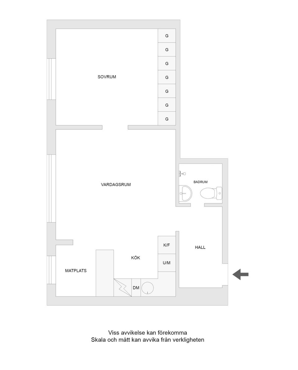 Bostadsrätt, Rudbecksgatan 4A, Centrum, Västerås