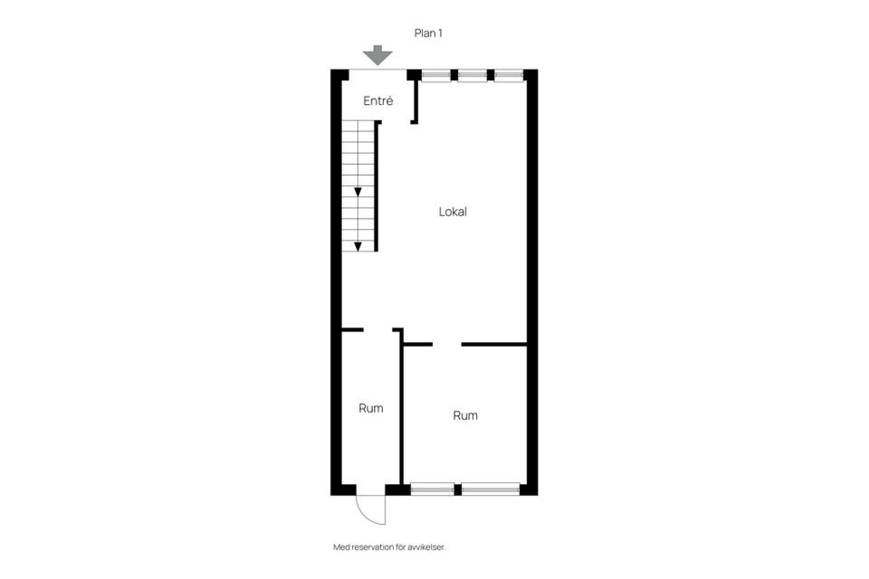 Radhus, Södergatan 16C, Centralt, Varberg