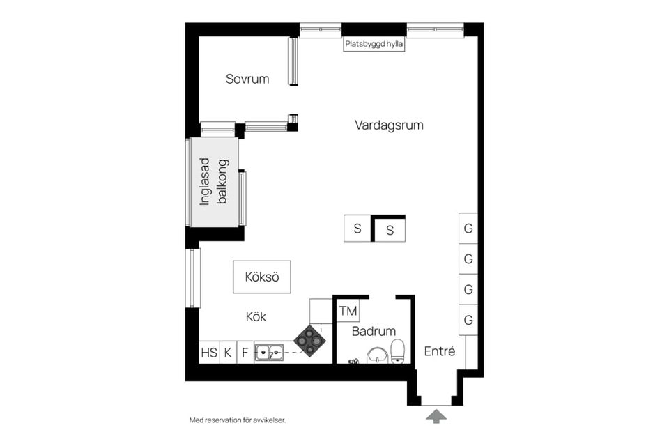 Bostadsrätt, Engelbrektsgatan 76, Centralt / Öster, Örebro