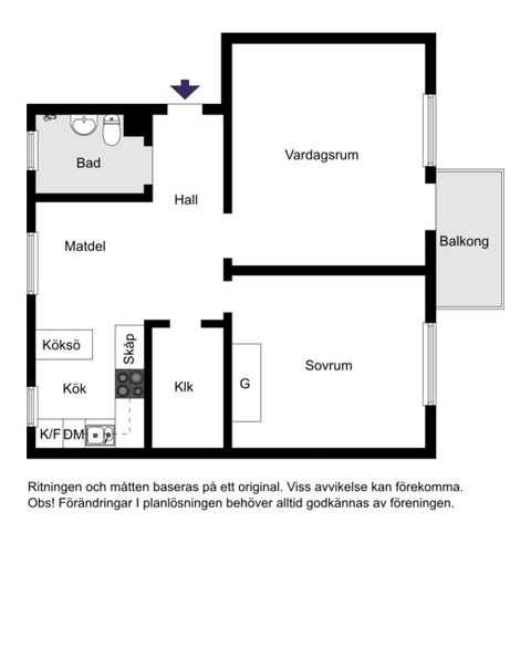 Bostadsrätt, Galonvägen 25, Bromma / Riksby, Stockholm