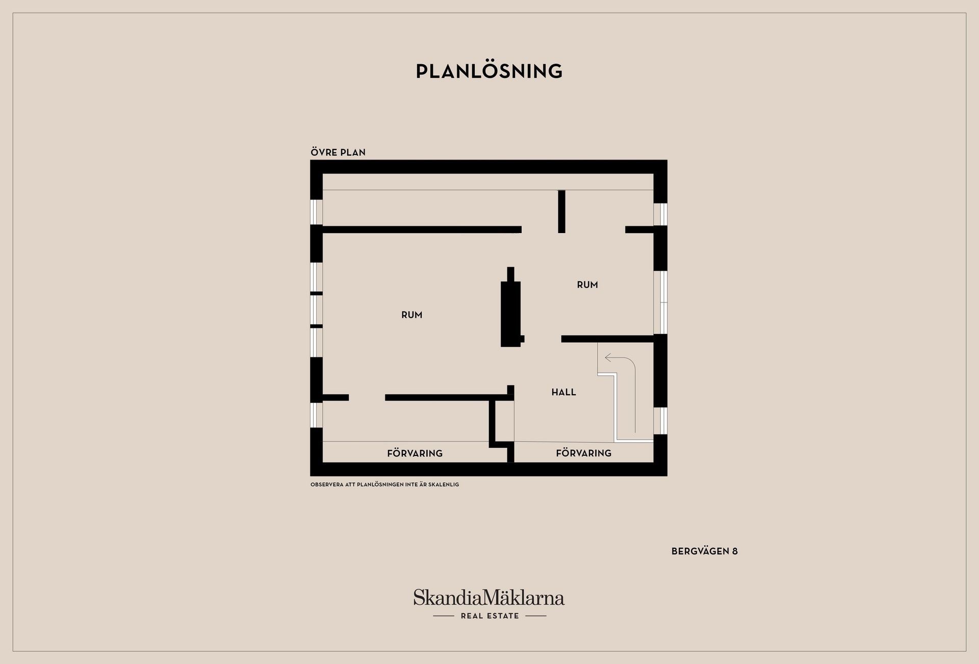 Villa, Bergvägen 8, Motala