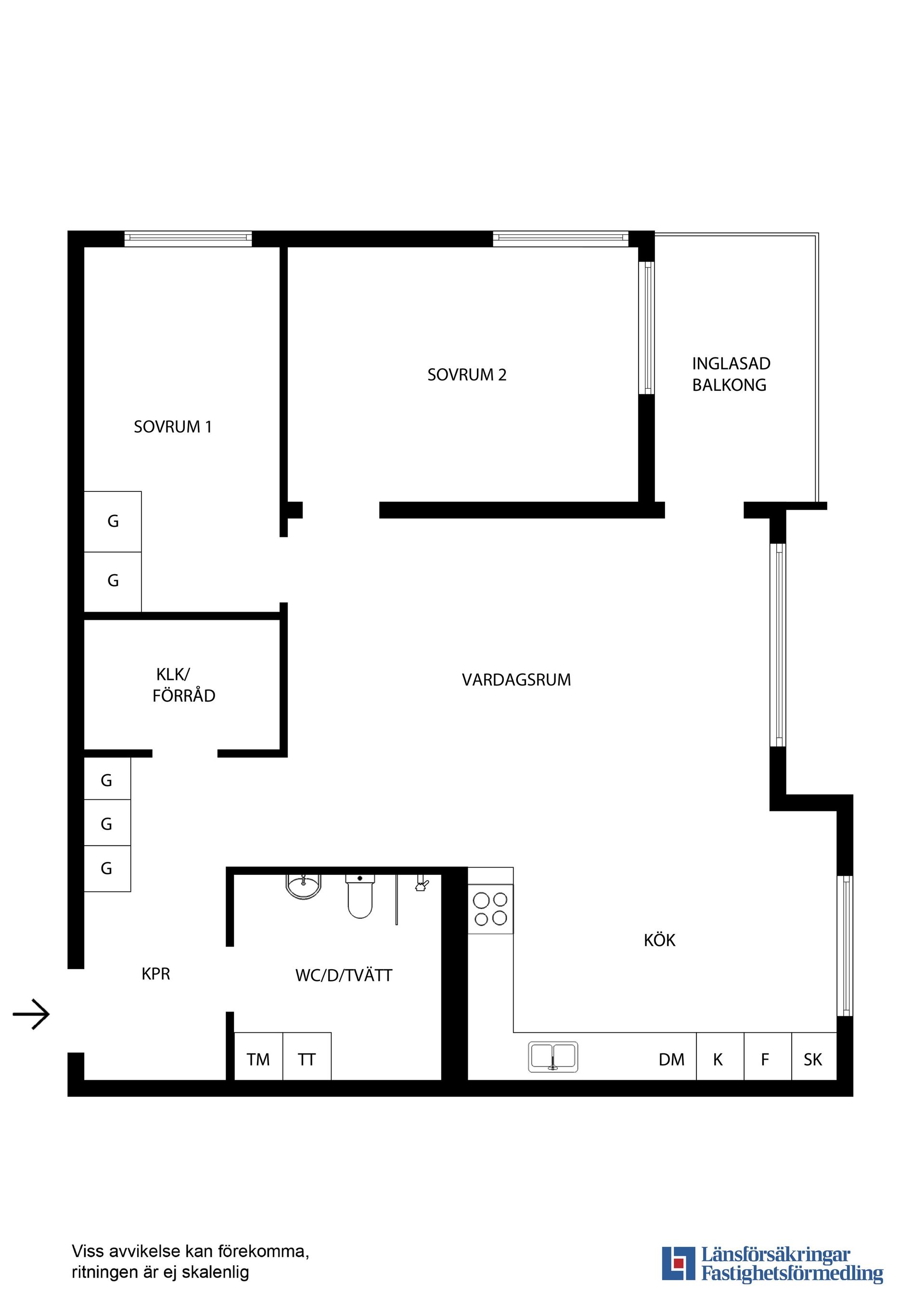 Bostadsrätt, Ada Nilssons gata 5, Fruängen, Stockholm