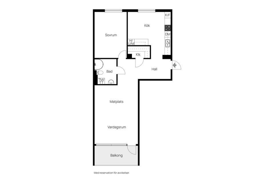 Bostadsrätt, Segergatan 8C, Kungen / Västra Fäladen, Landskrona