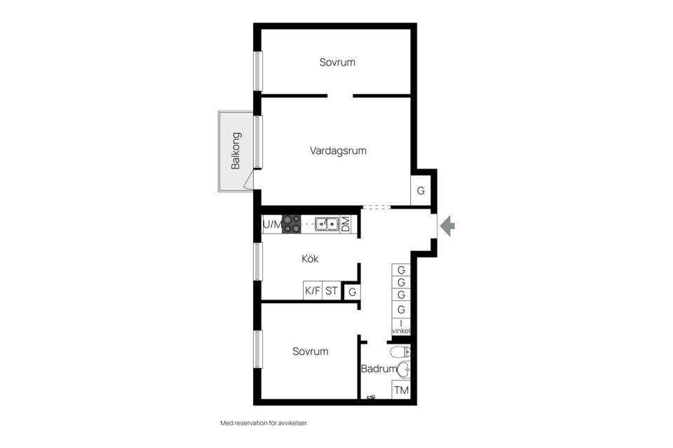 Bostadsrätt, Kusbyvägen 27b, Hallstavik, Norrtälje