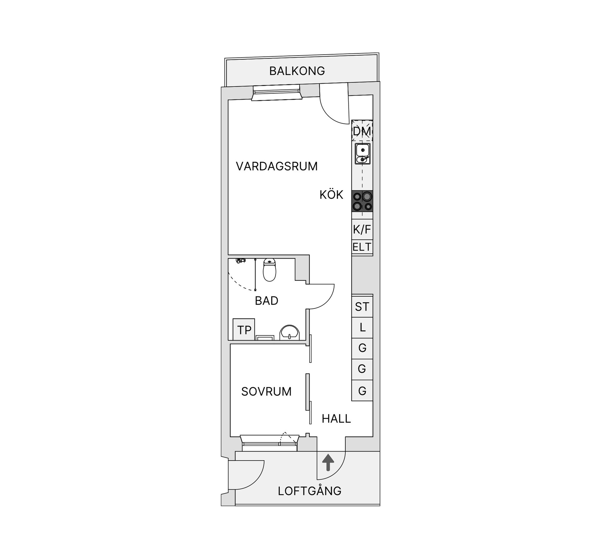 Bostadsrätt, Lottens Gata 11, Södermalm - Norra Hammarbyhamnen, Stockholm