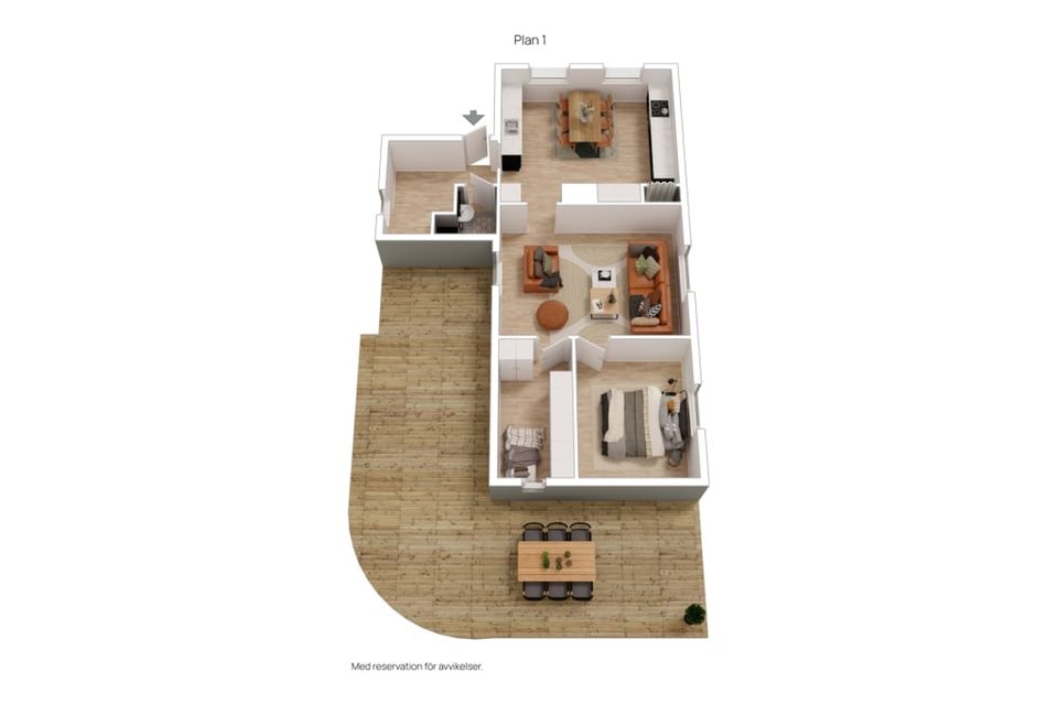 Villa, Öresjövägen 1, Örby, Mark