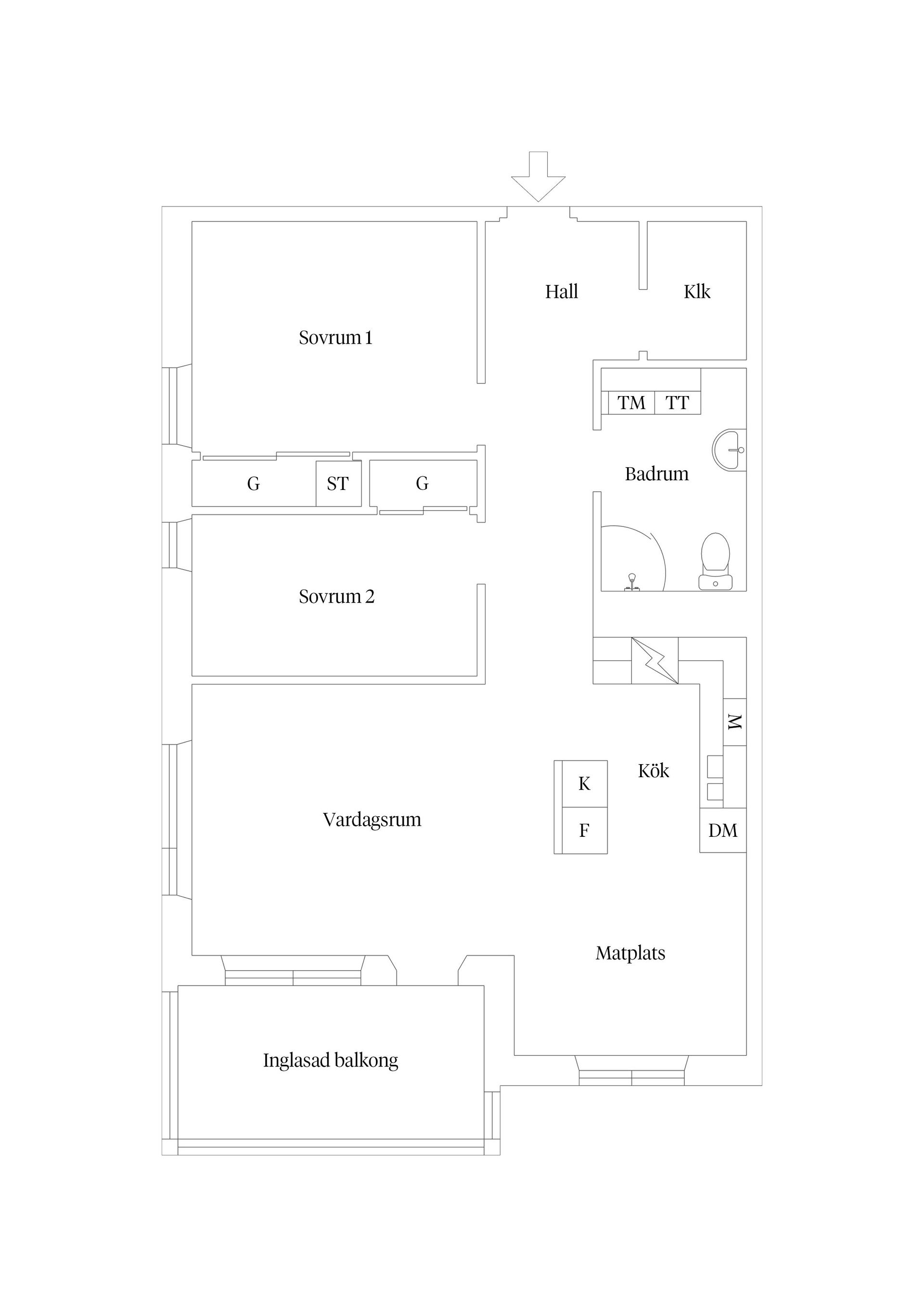 Bostadsrätt, Bergagårdsvägen 14, Djurängen, Kalmar