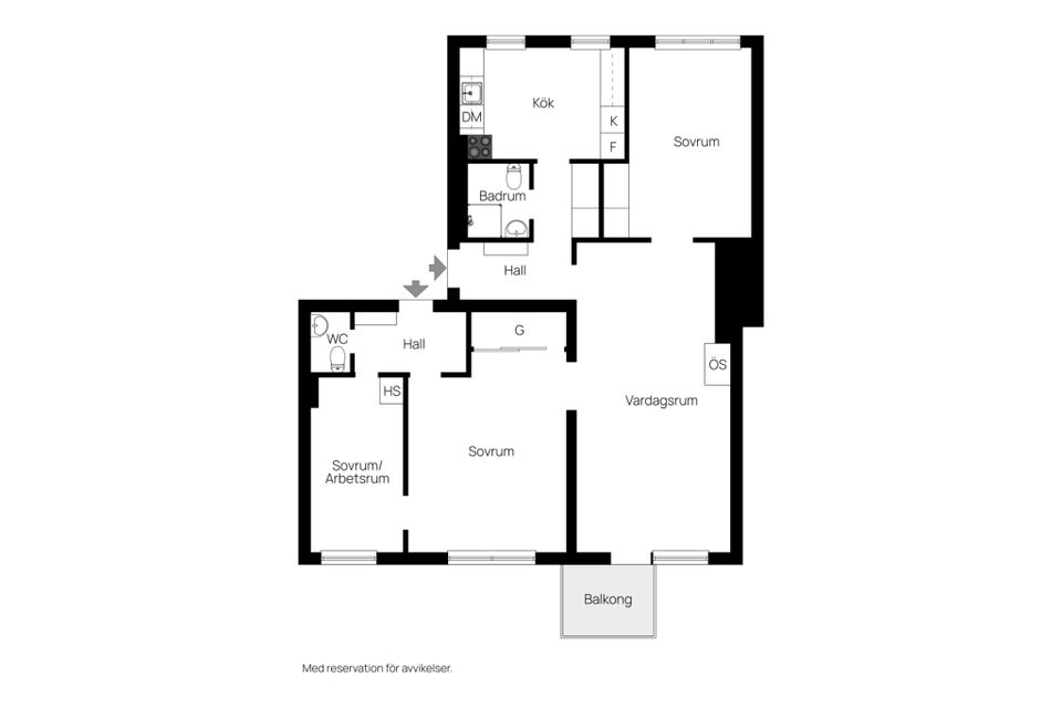 Bostadsrätt, Kalkugnsvägen15a, Finspång