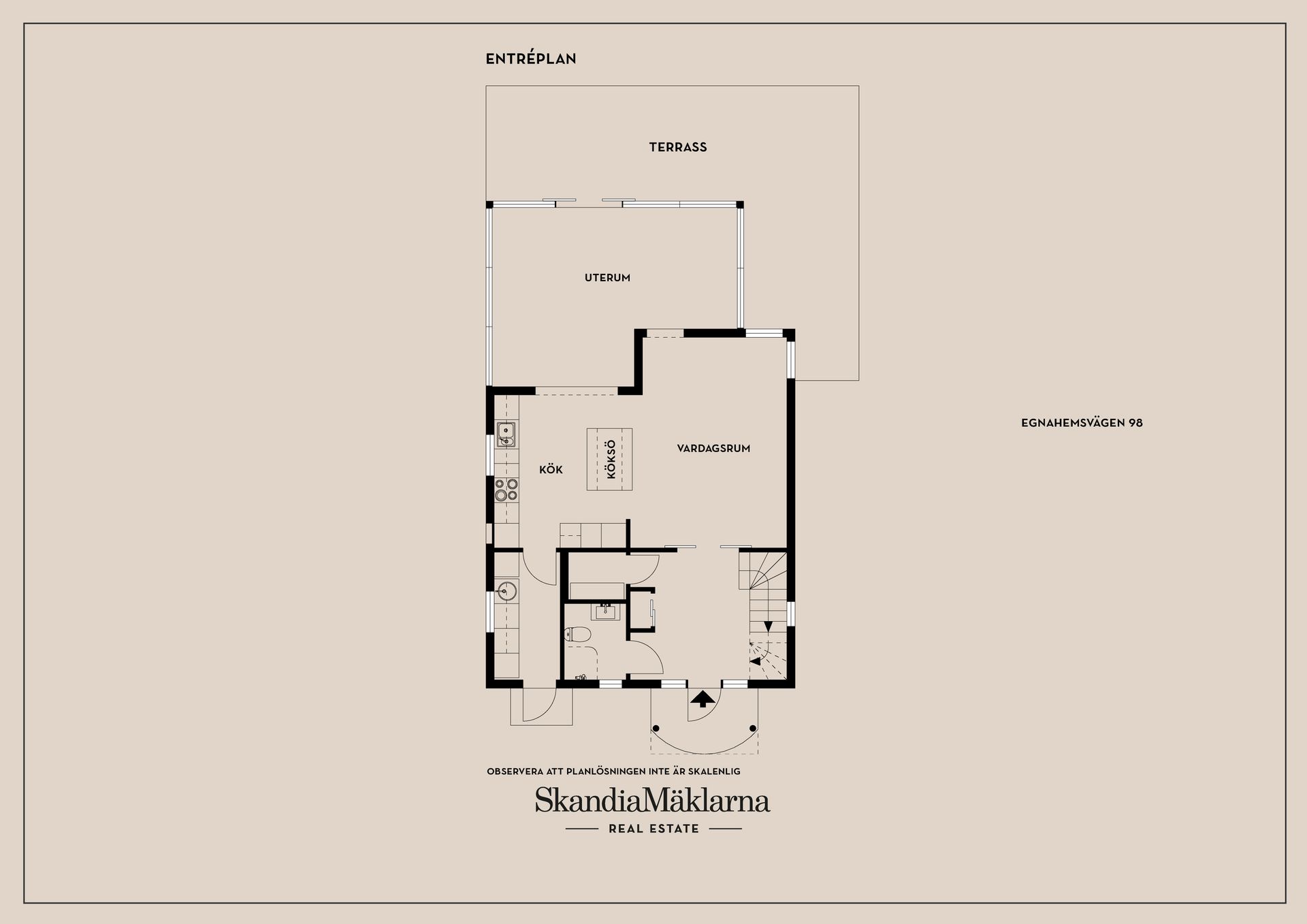 Villa, Egnahemsvägen 98, Stuvsta - Stensängen, Huddinge